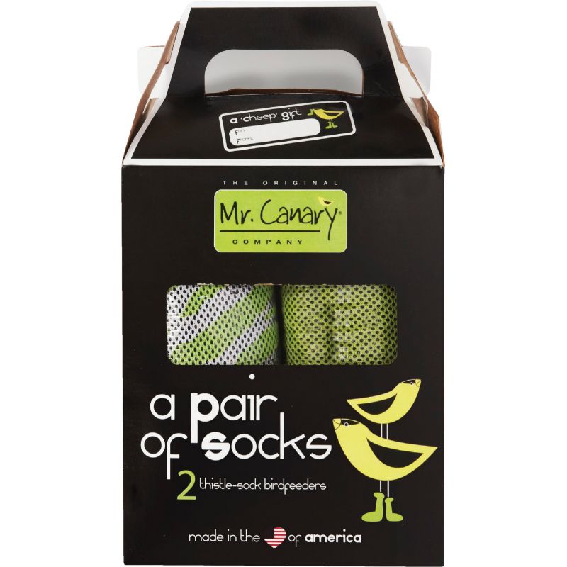 Mr Canary Finch Sock Feeder Multi-Colored