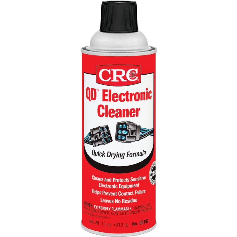 CRC QD Quick Dry Electronic Parts Cleaner 11 Oz.