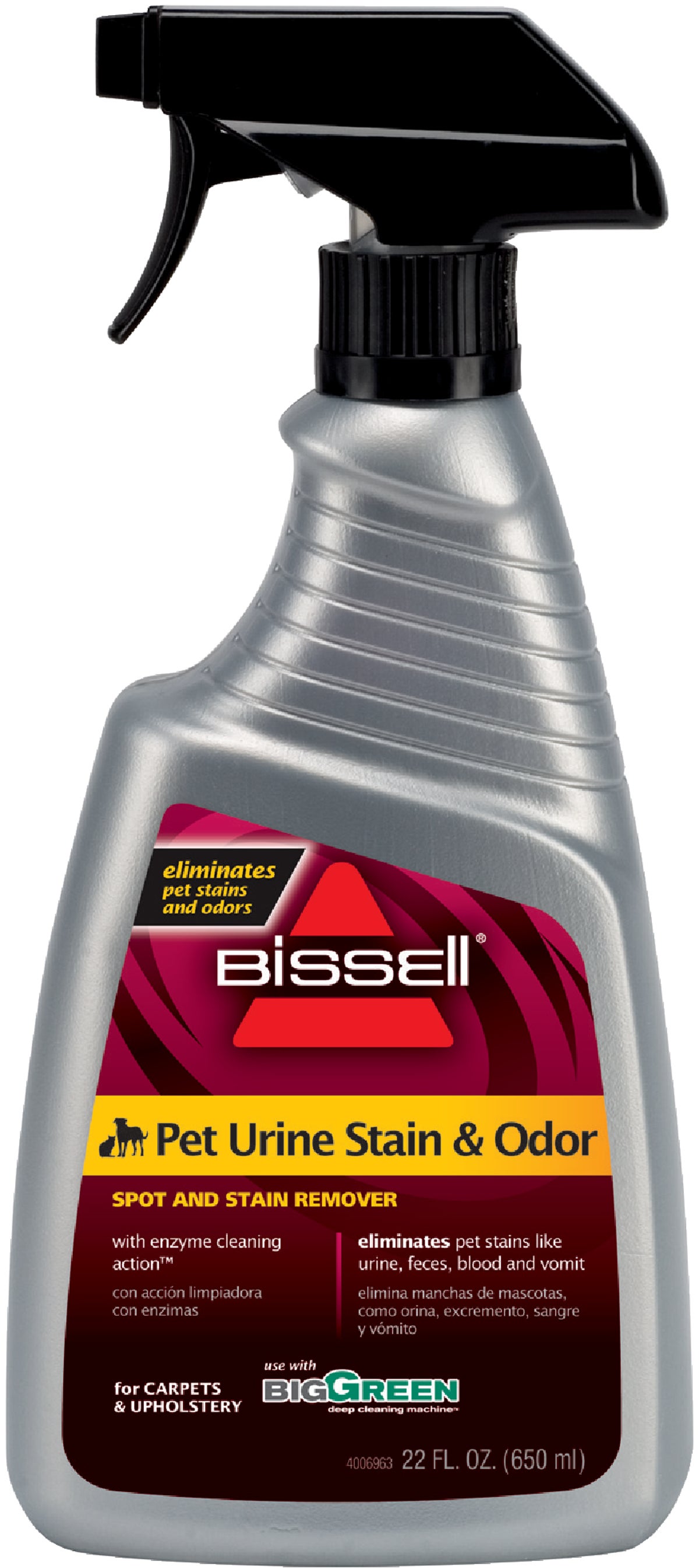 Buy Bissell Pet Urine Stain And Odor Remover Carpet Cleaner 22 Oz.