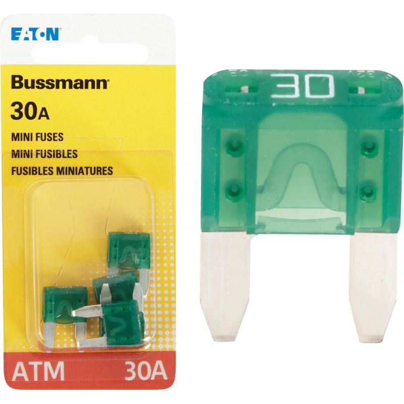 Bussmann ATM Mini Automotive Fuse Green, 30
