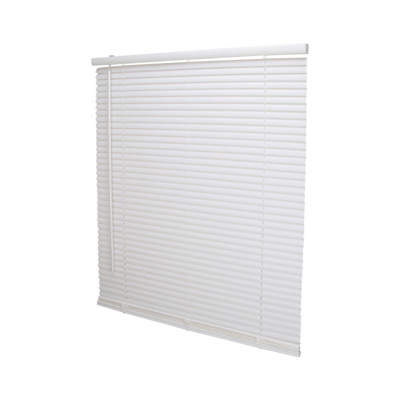 Simple Spaces PVCMB-6A Blind, 64 in L, 31 in W, Vinyl, White White