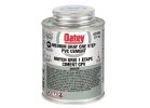 Oatey 31596 One-Step Cement, 236 mL, Liquid, Gray Gray
