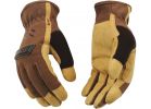 KincoPro Polyester/Spandex Work Glove XL, Brown