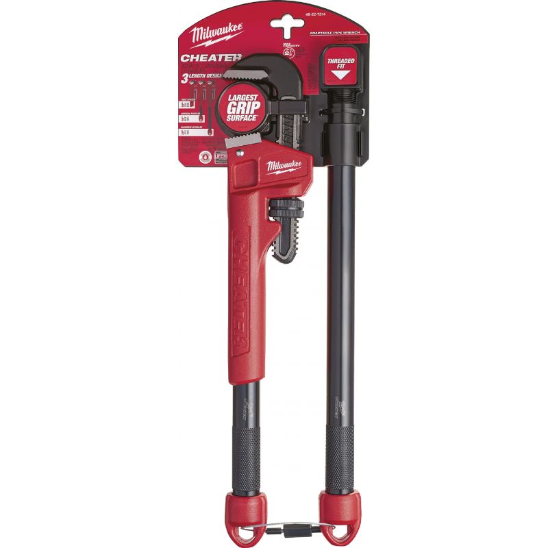 Milwaukee Cheater Pipe Wrench 2-1/2 In.
