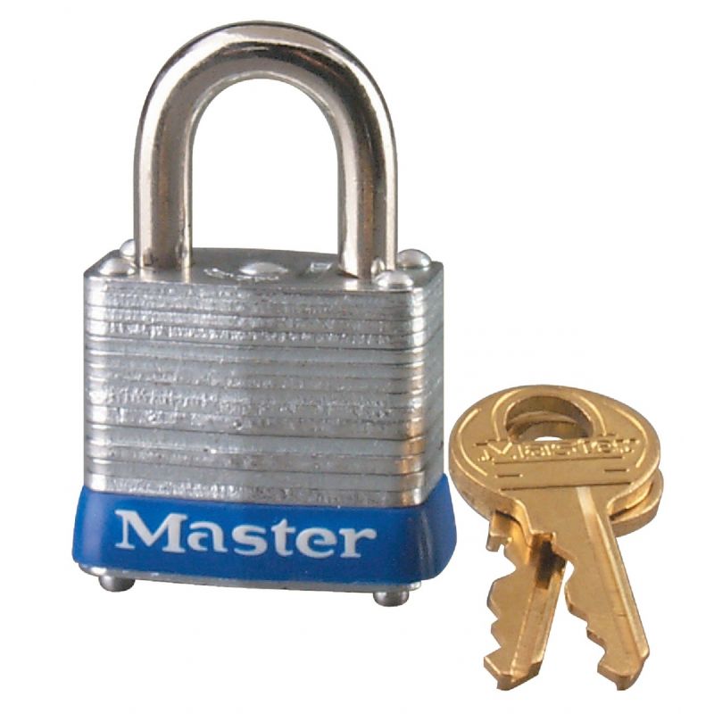 Master Lock Steel Pin Tumbler Keyed Padlock