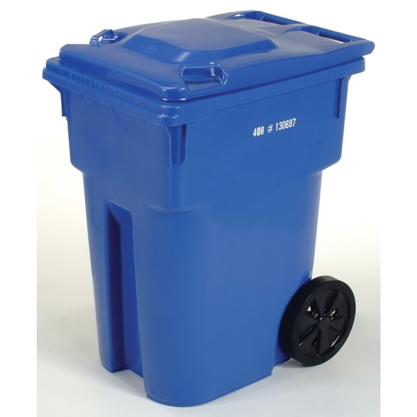 United Solutions CAN TRASH WHEELED 45GAL GREEN