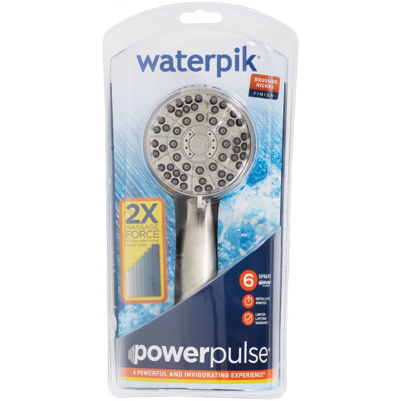 Waterpik PowerPulse Massage 6-Spray Handheld Shower