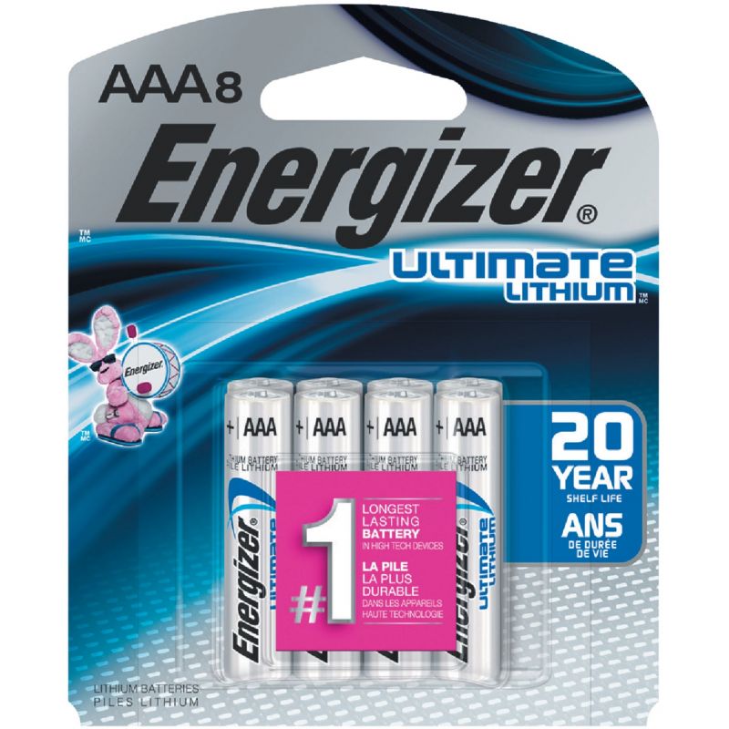 Energizer AAA Ultimate Lithium Battery 3000 MAh