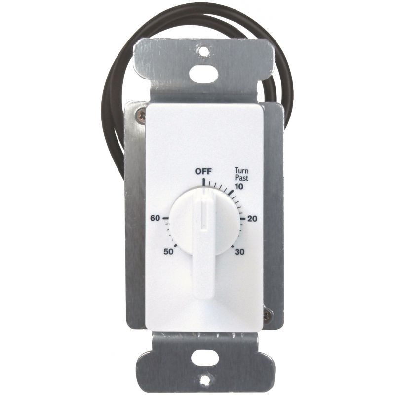 Prime 60-Minute In-Wall Timer White, 20A