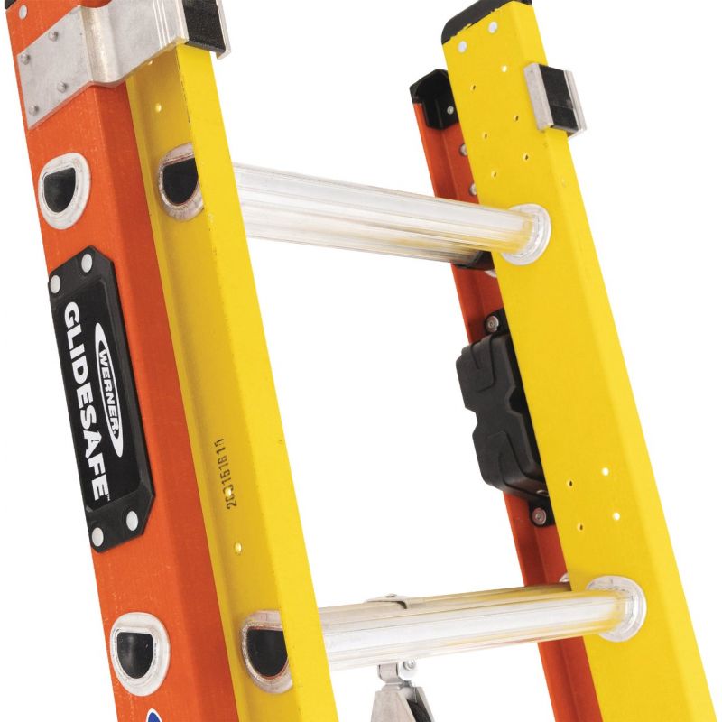 Werner GlideSafe Type 1A Fiberglass Extension Ladder