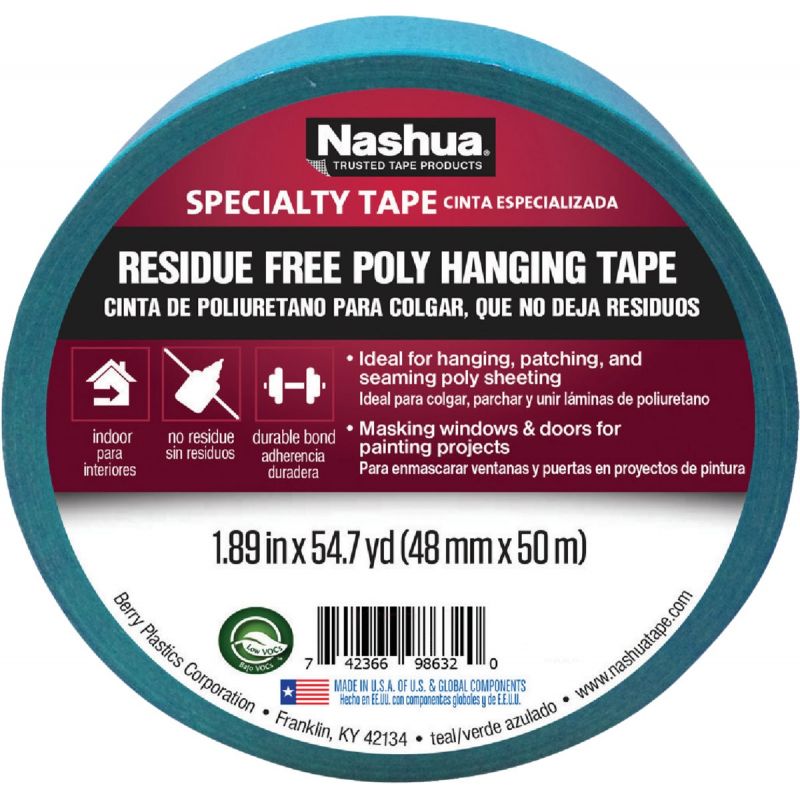 Nashua Sheeting Tape 48 Mm. X 50 M., Teal