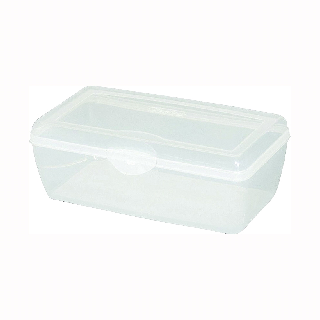 Rubbermaid Cleverstore Clear 71 Qt Plastic Storage Tote w/ trays