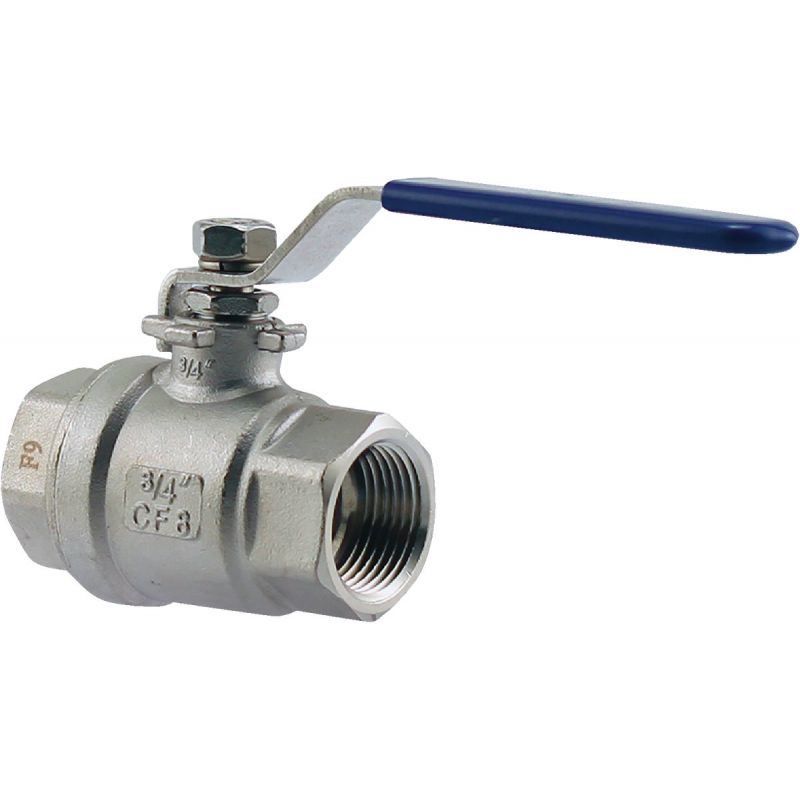 PLUMB-EEZE Stainless Steel Ball Valve 1-1/4 In. FPT