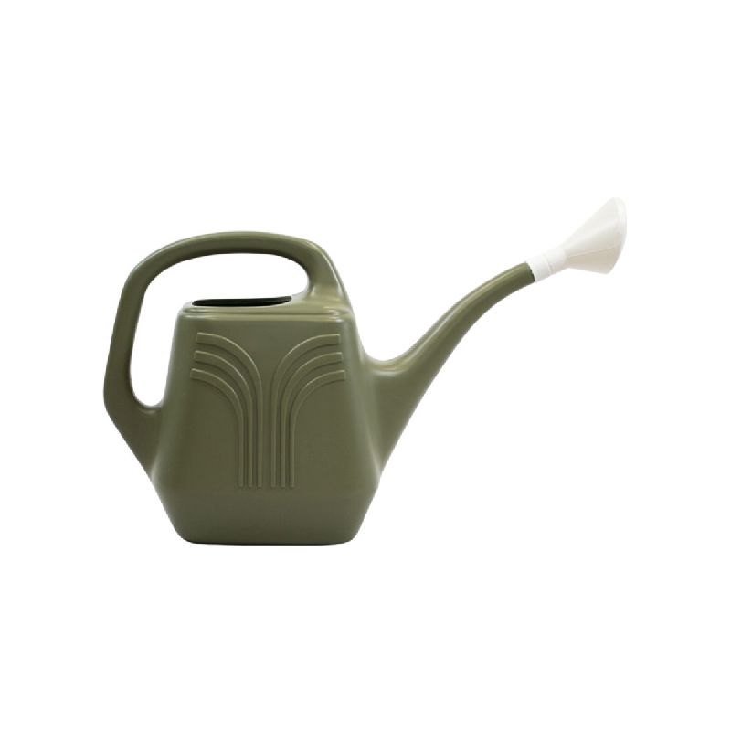 Bloem RWC2-908 Watering Can, 2 gal Can, Rosette Spout, Polypropylene, Gray Gray