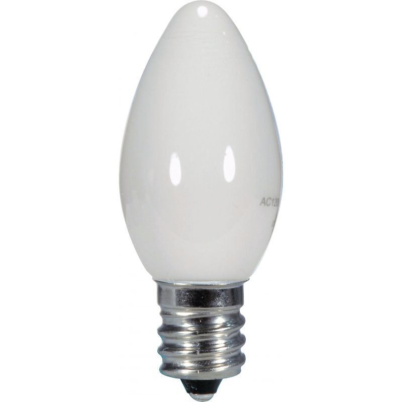 Satco C7 Candelabra LED Decorative Light Bulb