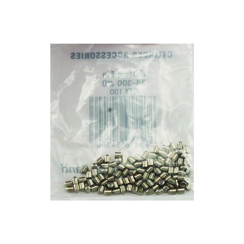 Schlage Allegion Everest Series 34-300 Bottom Pin, Metal, Specifications: #0 Size