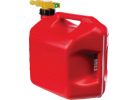 No-Spill Fuel Can 5 Gal., Red
