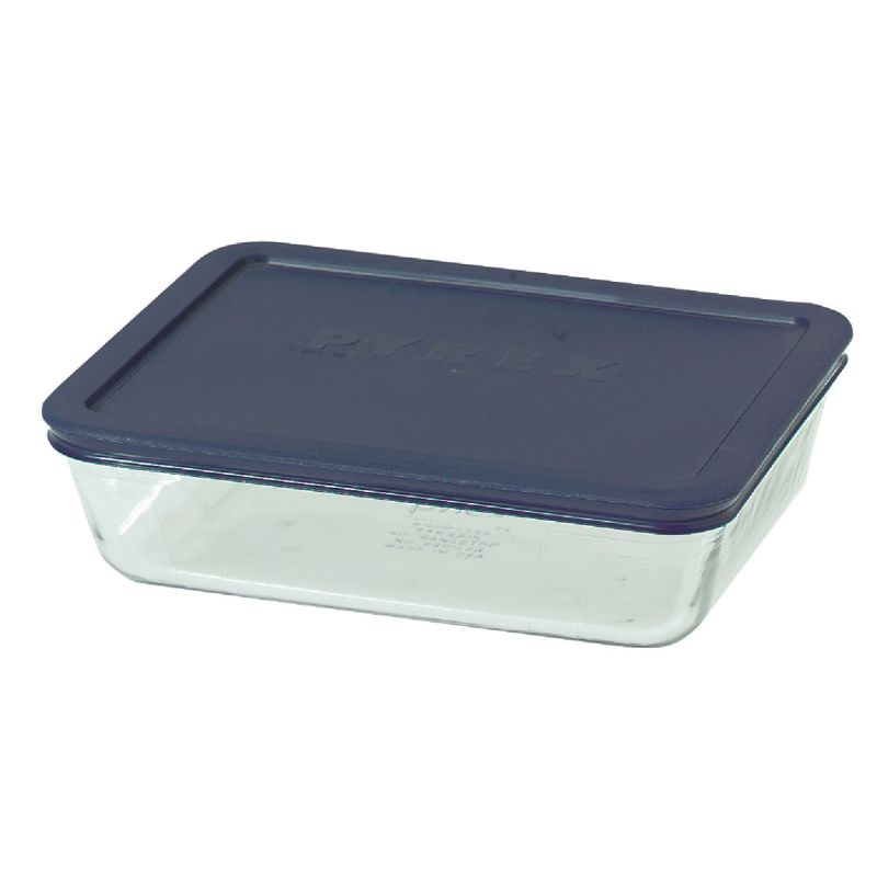 Pyrex Simply Store Glass Storage Container With Lid 6 Cup, Airtight