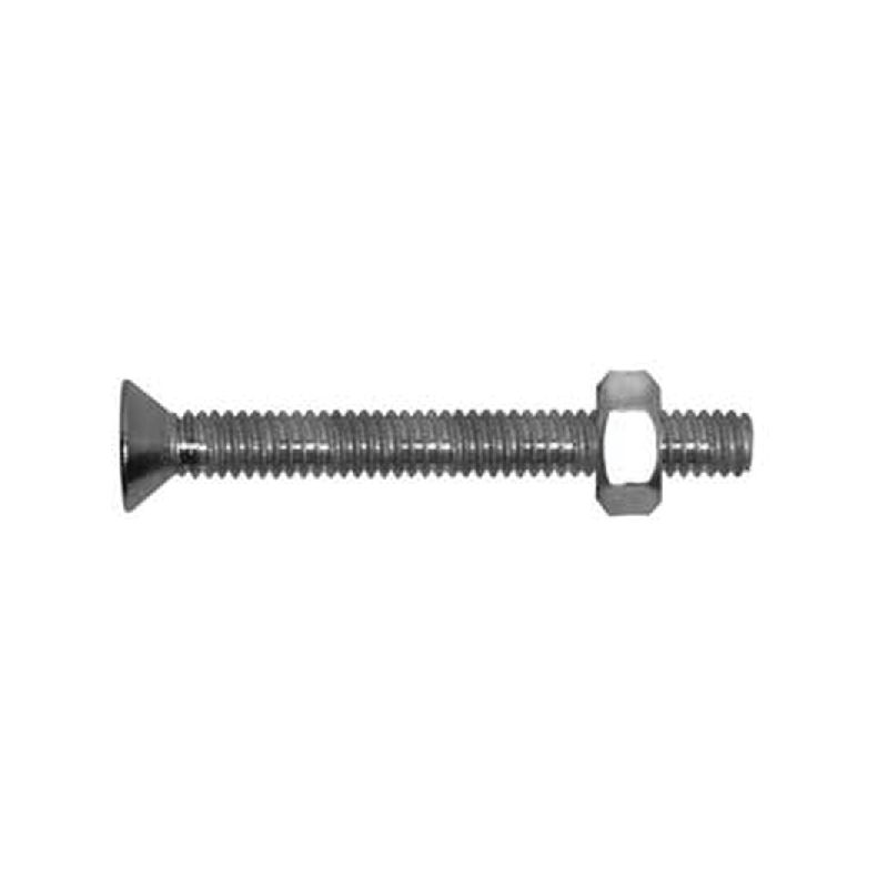 Metal Screw, White Flat Head, Quadrex Drive, Self-Tapping Thread, Type A  Point - Reliable Fasteners