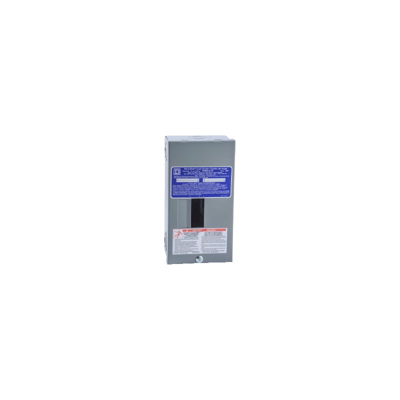 Square D Homeline CHOM24L70SCP Load Center, 70 A, 2 -Space, 4 -Circuit, Main Lug, 4 -Circuit Breaker