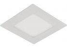 Liteline Trenz ThinLED 4000K Square Recessed Light Kit White