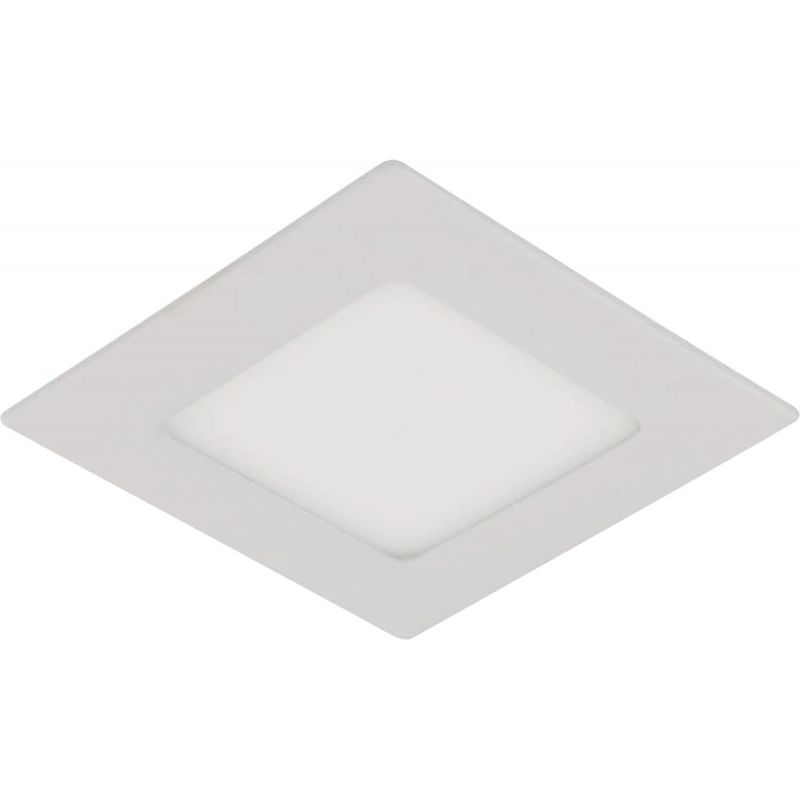 Liteline Trenz ThinLED 4000K Square Recessed Light Kit White
