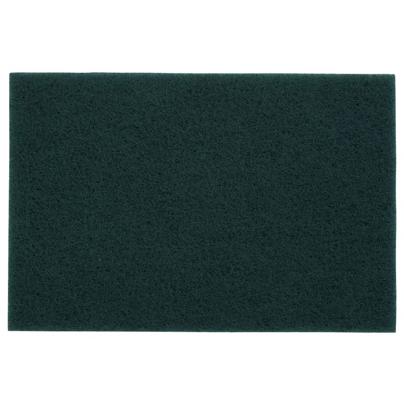 Norton 79600 Hand Pad, 9 in L, 6 in W, Very Fine Green (Pack of 20)