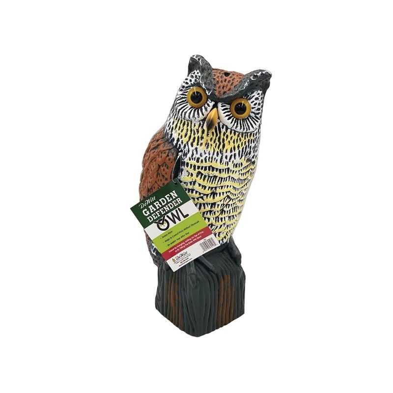 DeWitt OWL Garden Defender Owl, 7 in L, Repels: Birds, Pests, Rodents