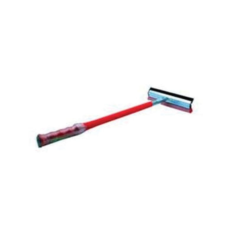 Mallory 10NYRD-26A Window Squeegee, Rubber Frame, Red Red
