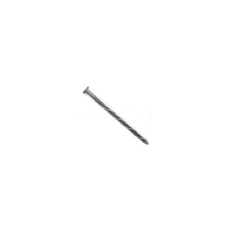 ProFIT 0033202 Common Nail, 20D, 4 in L, Hot-Dipped Galvanized, Flat Head, Spiral Shank, 50 lb 20D