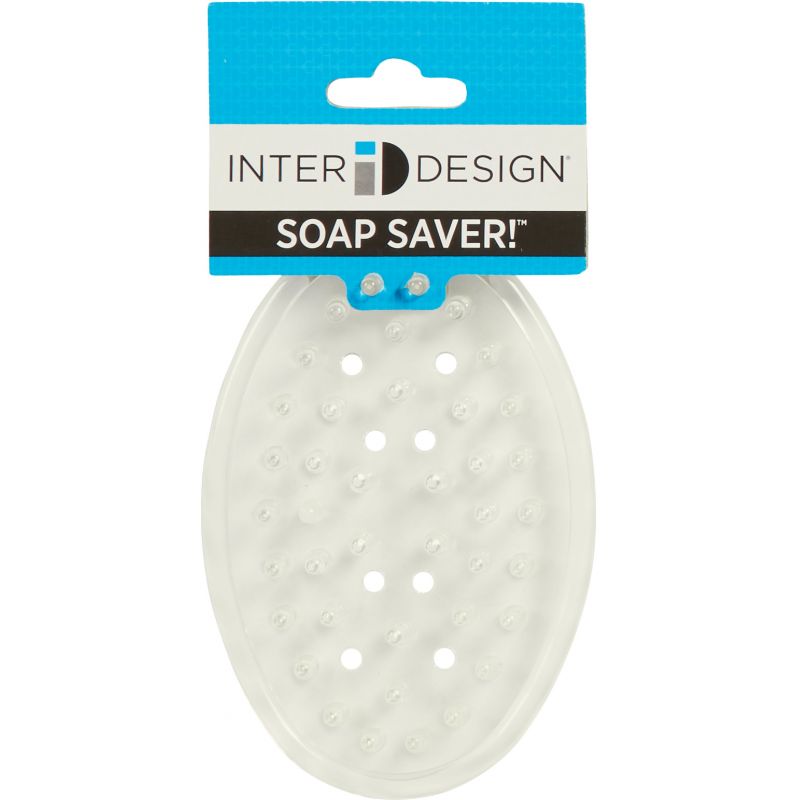 InterDesign Clear Soap Dish