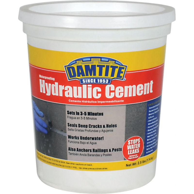 Damtite Waterproofing Hydraulic Cement 2.5 Lb.