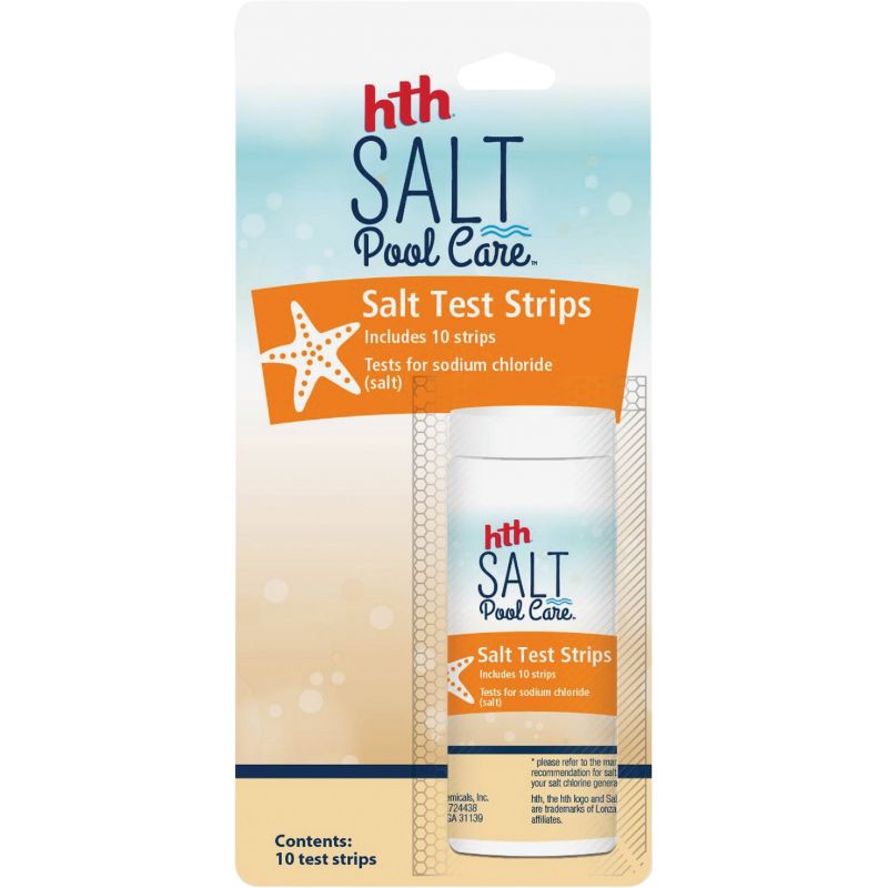 HTH Salt Pool Care Chemical Test Strips