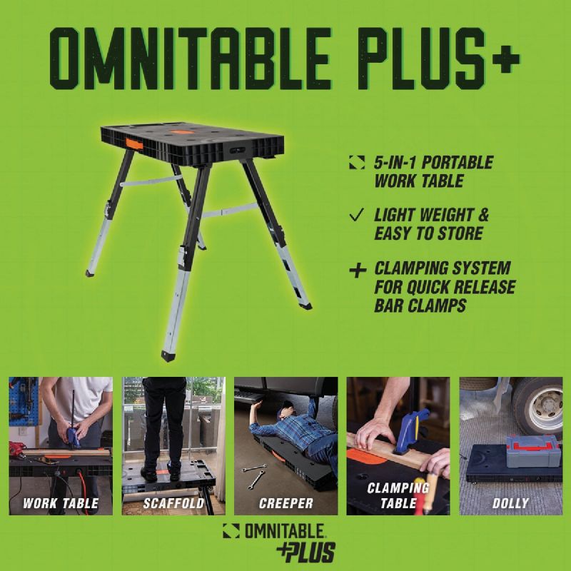 OmniTable Plus 5-In-1 Workstation