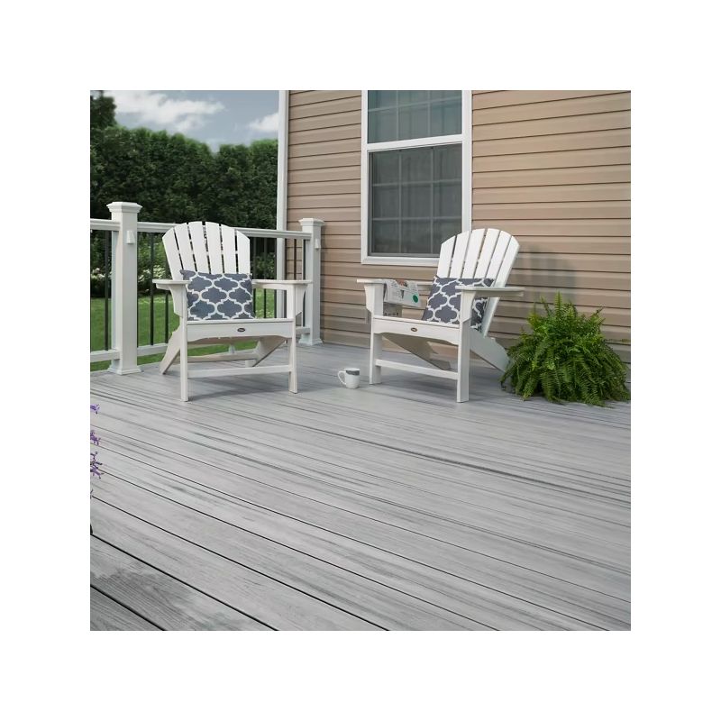 Trex 1&quot; x 6&quot; x 12&#039; Enhance Naturals Foggy Wharf Grooved Edge Composite Decking Board