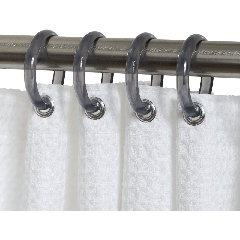 Zenith Plastic Shower Curtain Ring, Plastic Shower Curtain Rings