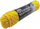 Do it Best Braided Reflective Polypropylene Packaged Rope Yellow