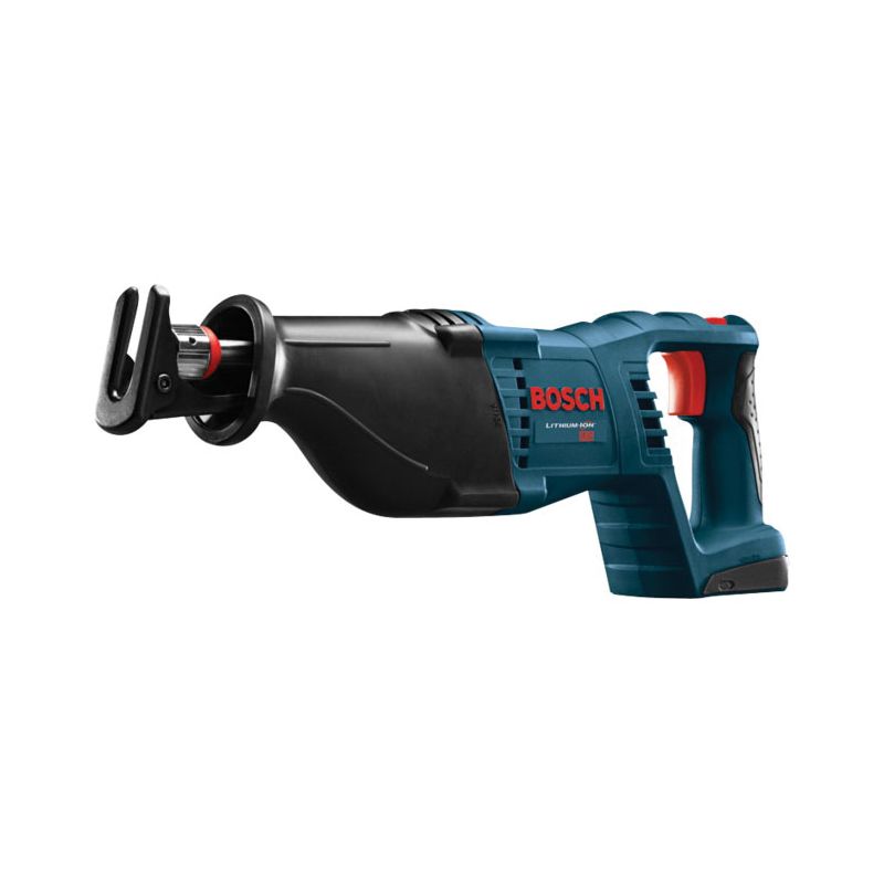 Bosch CRS180B Reciprocating Saw, Tool Only, 18 V, 1-1/8 in L Stroke, 0 to 2400, 0 to 2700 spm