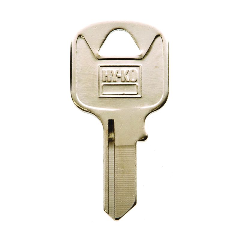 Hy-Ko 11010AB15 Key Blank, Brass, Nickel, For: Abus Cabinet, House Locks and Padlocks