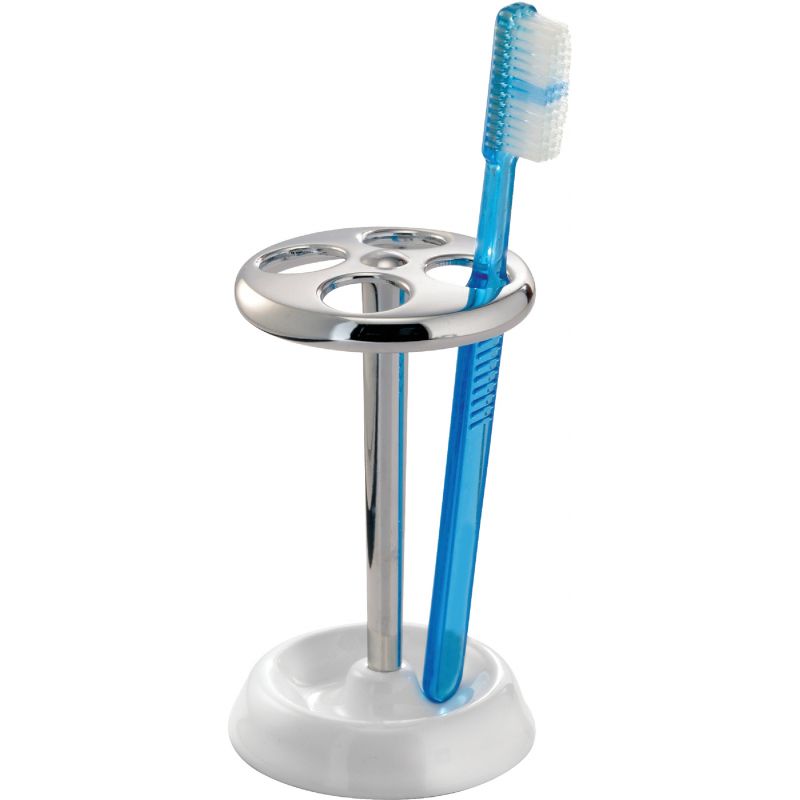iDesign York Ceramic Toothbrush Holder Stand