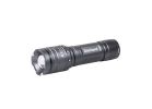 Dorcy DieHard Series 41-6121 Flashlight, AAA Battery, LED Lamp, 600 Lumens Lumens, 150 m Beam Distance, 3 hr Run Time Gray