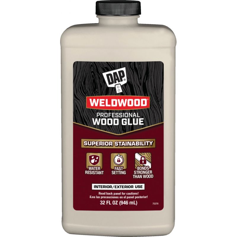 DAP Weldwood Tan Wood Glue Tan, 32 Oz.