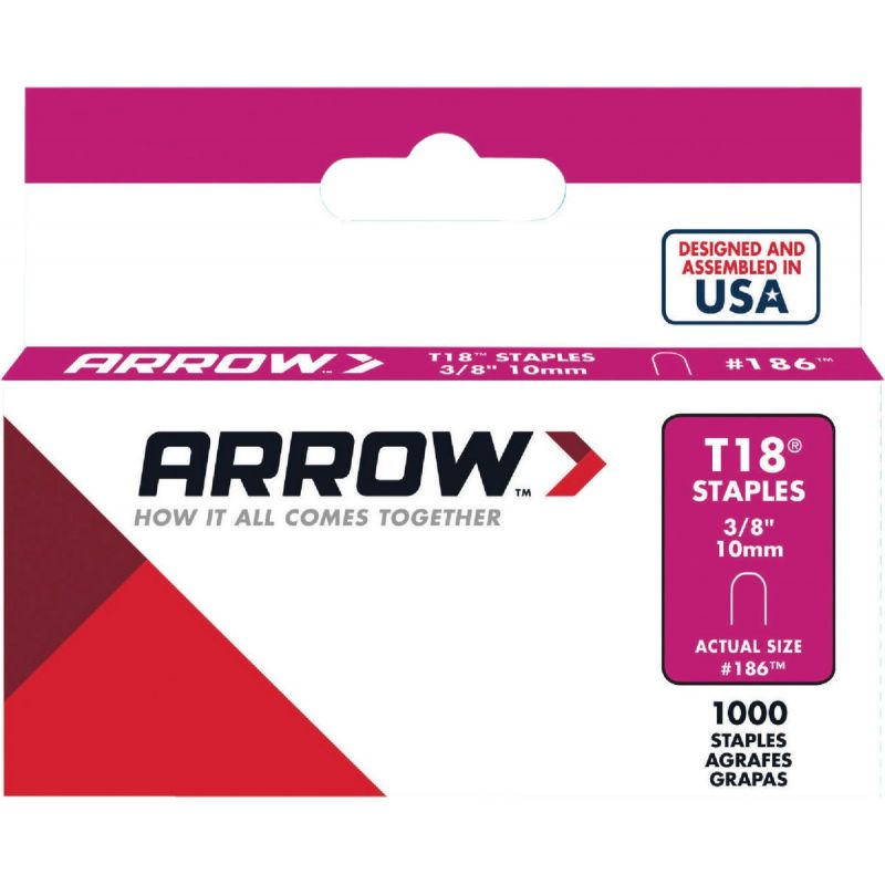 Arrow T18 Cable Staple Gray