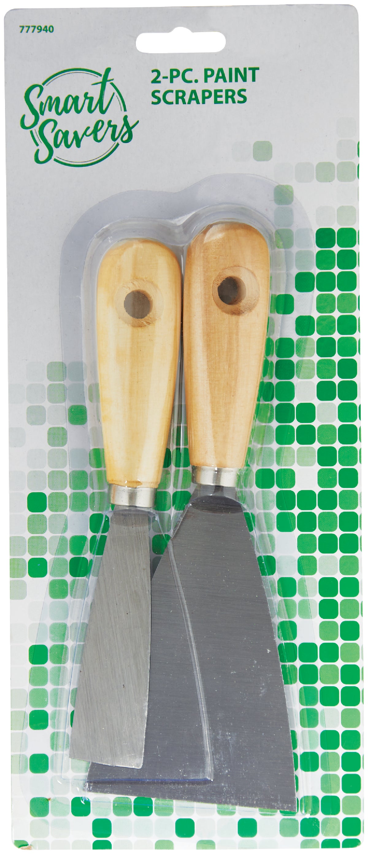 Smart Savers Plastic Disposable Putty Knife Scraper Set, (3-Piece