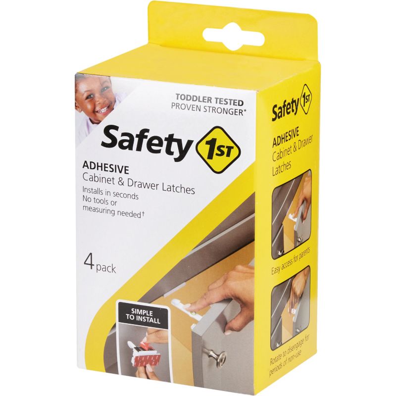 Safety 1st Cabinet &amp; Drawer Lock &amp; Latch White