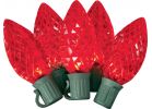 J Hofert Red 25-Bulb C9 LED Light Set