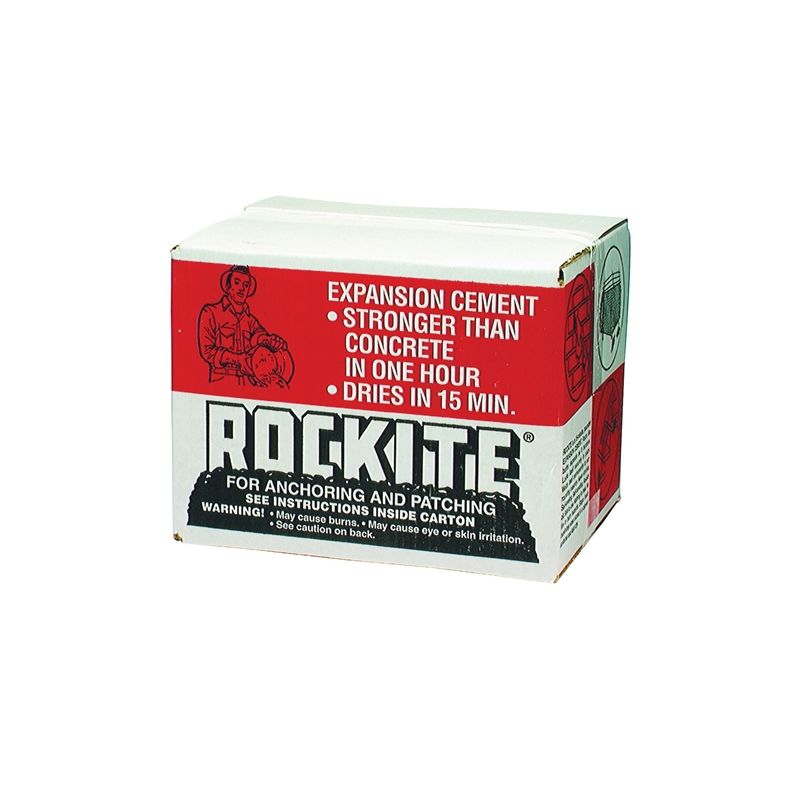 Rockite 10025 Expansion Cement, Powder, White, 25 lb Box White