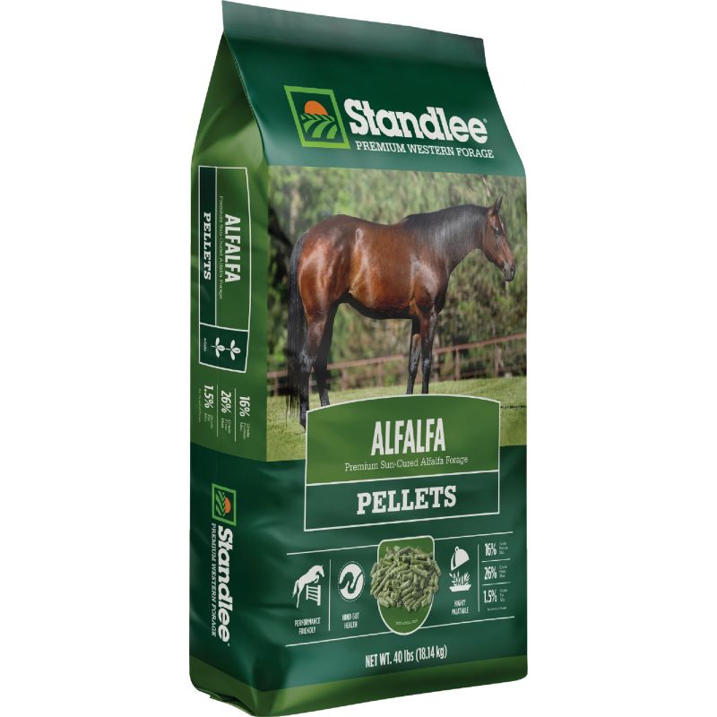Standlee Premium Western Forage Alfalfa Horse Feed Supplement 40 Lb.