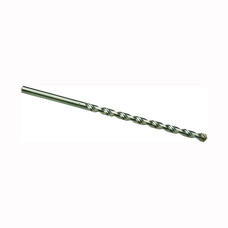 Irwin 326001 Rotary Hammer Drill Bit, 5/32 in Dia, 6 in OAL, Percussion, Twist Flute, 2-Flute, 5/32 in Dia Shank