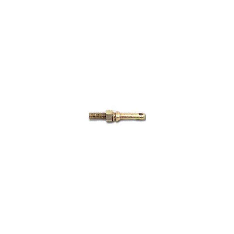 SpeeCo S07024500 Draw Pin, 7/8 in Dia Pin, 2-1/4 in OAL, Carbon Steel, Yellow Zinc Dichromate